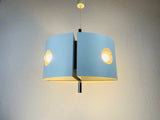 White Pendant Lamp by Klaus Hempel for Kaiser Leuchten, 1970s