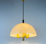 Midcentury Plexiglass Pendant Lamp, 1960s