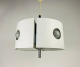 White Pendant Lamp by Klaus Hempel for Kaiser Leuchten, 1970s
