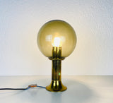 Pair of Midcentury Glass Flush Mounts by Ott International, 1960s