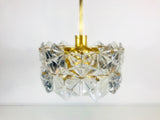Elegant Gold Chandelier by Kinkeldey, Germany, 1960s