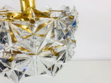 Elegant Gold Chandelier by Kinkeldey, Germany, 1960s