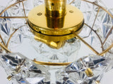 Elegant Gold Chandelier by Kinkeldey, Germany, 1960s