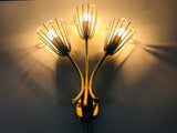 Pair of Brass Wall Lamps by Emil Stejnar for Rupert Nikoll, Austria, 1960s