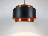 Fog & Morup Saturno Copper Hanging Lamp, Denmark, 1960s