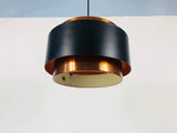Fog & Morup Saturno Copper Hanging Lamp, Denmark, 1960s