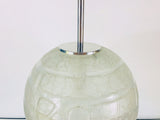 Large Murano Glass Ball Pendant Lamp by Doria, Germany, 1960s