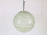Large Murano Glass Ball Pendant Lamp by Doria, Germany, 1960s