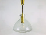 Mid Century Murano Glass Pendant Lamp by Doria, Germany, 1960s