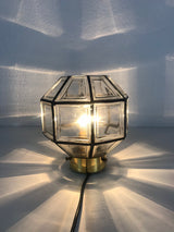 Mid Century Flush Mount by Glashütte Limburg, Germany, 1960s