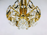 Elegant Brass Chandelier by Palwa, Germany 1960s