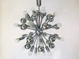 Mid-Century Modern Chrome Sputnik Chandelier by Cosack, Germany, 1960s