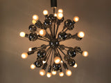 Mid-Century Modern Chrome Sputnik Chandelier by Cosack, Germany, 1960s