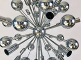 Mid-Century Modern Chrome Sputnik Chandelier by Cosack, Germany, 1960s