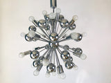 Mid-Century Modern Chrome Sputnik Chandelier by Cosack, Germany, 1960s