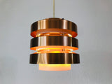 Danish Copper Hanging Lamp, 1960s