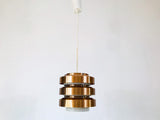 Danish Copper Hanging Lamp, 1960s