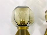 Pair of 2, Brass Wall Lamps by Hillebrand, Germany, 1960s