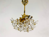 Elegant Brass Chandelier by Palwa, Germany, 1960s