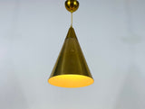 Very Elegant Italian Brass Pendant Lamp, Italy, 1960s