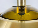 Danish Brass Hanging Lamp, Denmark, 1970s