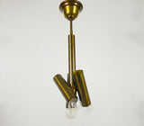 Italian Brass and Metal Sputnik Chandelier, Italy, 1960s