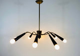 Mid-Century Modern Sputnik Chandelier, Germany, 1950s