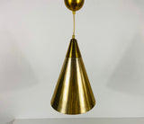 Very Elegant Italian Brass Pendant Lamp, Italy, 1960s