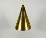 Very Elegant Italian Brass Pendant Lamp, Italy, 1960s