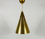 Very Elegant Italian Brass Pendant Lamp, Italy, 1960s