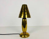 Midcentury Solid Brass Table Lamp by Studio Lambert, 1980s