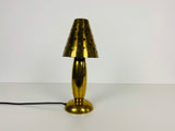 Midcentury Solid Brass Table Lamp by Studio Lambert, 1980s