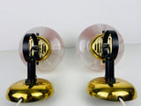 Pair of 2 Opaque Glass Sconces by Peill & Putzler, 1970s, Germany