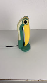 1 of 2 Toucan Table Lamp by H.T. Huang for Huangslite, 1990s