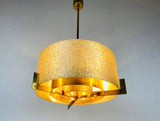 Extraordinary Midcentury Brass Chandelier by Kaiser, Germany, 1960s