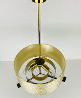 Extraordinary Midcentury Brass Chandelier by Kaiser, Germany, 1960s