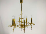 Extraordinary Geometric Crystal Glass Chandelier by Palwa, Germany, 1960s