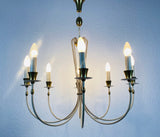 Elegant Mid-Century Modern Sputnik Chandelier, 1960s, Germany