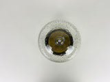 Hillebrand Brass and Glass Flush Mount, 1960s, Germany
