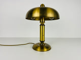 1 of 2 Midcentury Full Brass Table Lamps, 1960s, Germany