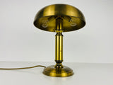 1 of 2 Midcentury Full Brass Table Lamps, 1960s, Germany