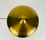 1 of 2 Midcentury Full Brass Table Lamps, 1960s, Germany
