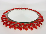 Mid-Century Modern Round Mirror by Emil Stejnar for Rupert Nikoll, Austria 1960s