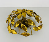 Florentine Flower Shape Flushmount Attributed to Banci Firenze, 1950s