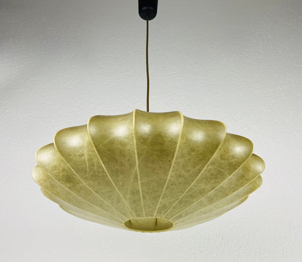 Mid-Century Modern Saucer Cocoon Pendant Lamp by George Nelson, 1960s