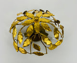 Florentine Flower Shape Flushmount Attributed to Banci Firenze, 1950s