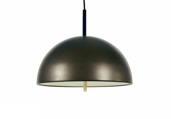 Brown Plastic Hanging Lamp by Staff, Germany 1970s