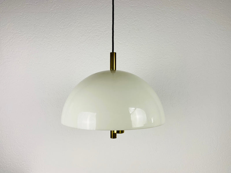 Midcentury Plexiglass Pendant Lamp, 1960s