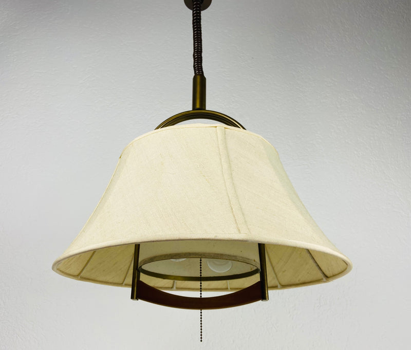 Height Adjustable Pendant Lamp by Temde, 1970s