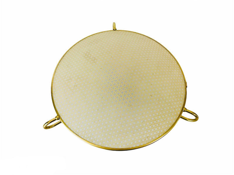Round Flush Mount by Erco, Germany, 1950s